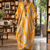 Sophie Cocoon Maxi Dress - Orange