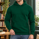Damien Pullover Hoodie - Dark Green