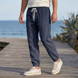 Caleb Relaxed Jogger Pants - Navy