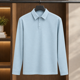 Dorian Collared Polo - Light Blue