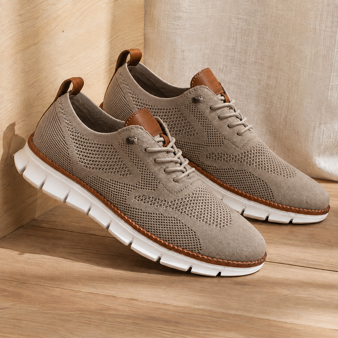 Amalfi Orthopedic Sneakers - Brown