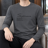 Florian Crew Neck Top - Dark Gray Sp