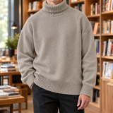 Marcel Turtleneck Sweater - Taupe
