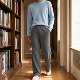 Florian Merino Wool Pants - Gray