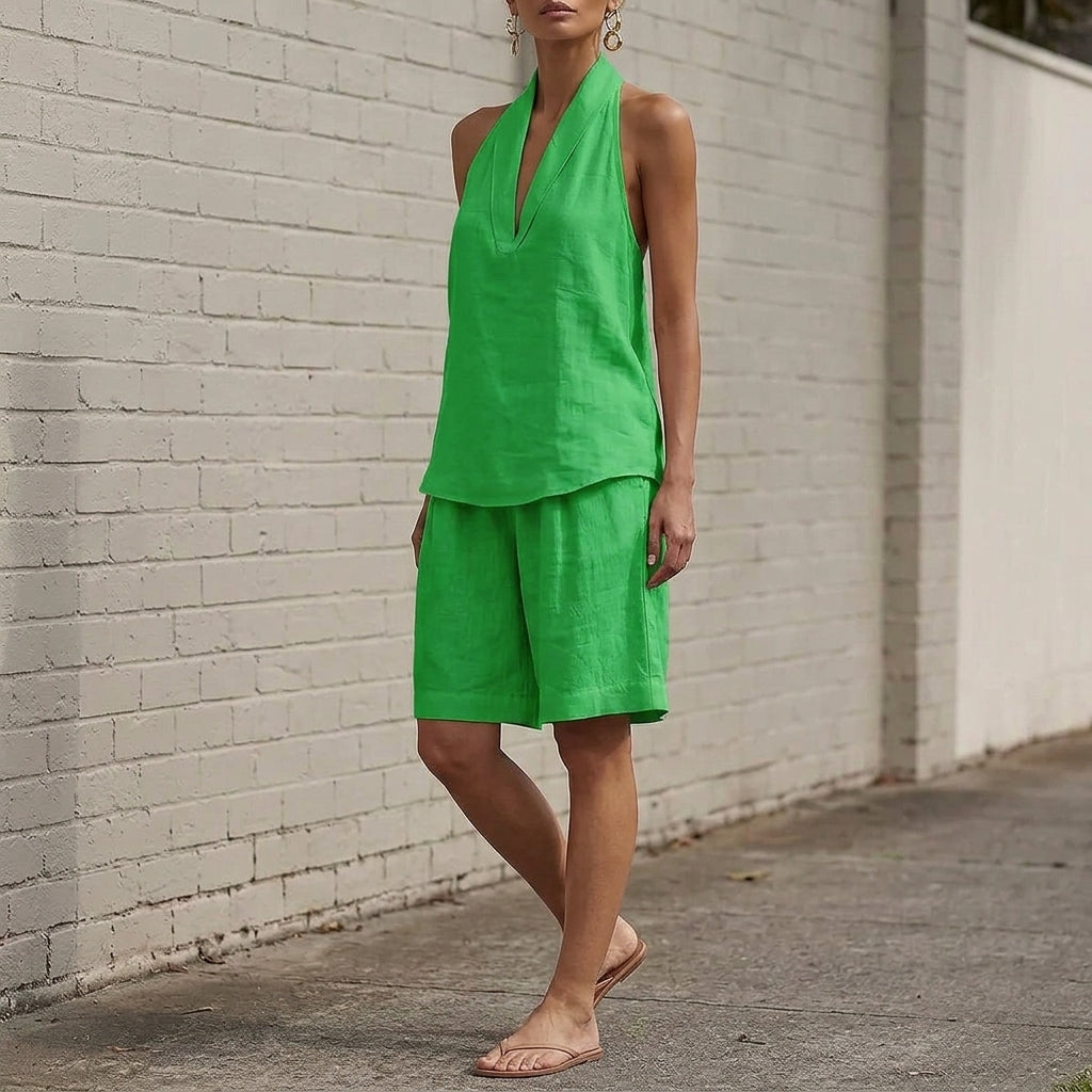 Florence Halter Set - Green