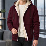 Valentin Hooded Hoodie - Burgundy