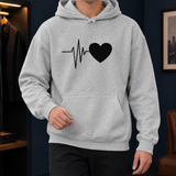Oliver Heartbeat Hoodie - Gray