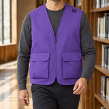 Mason Utility Vest - Purple