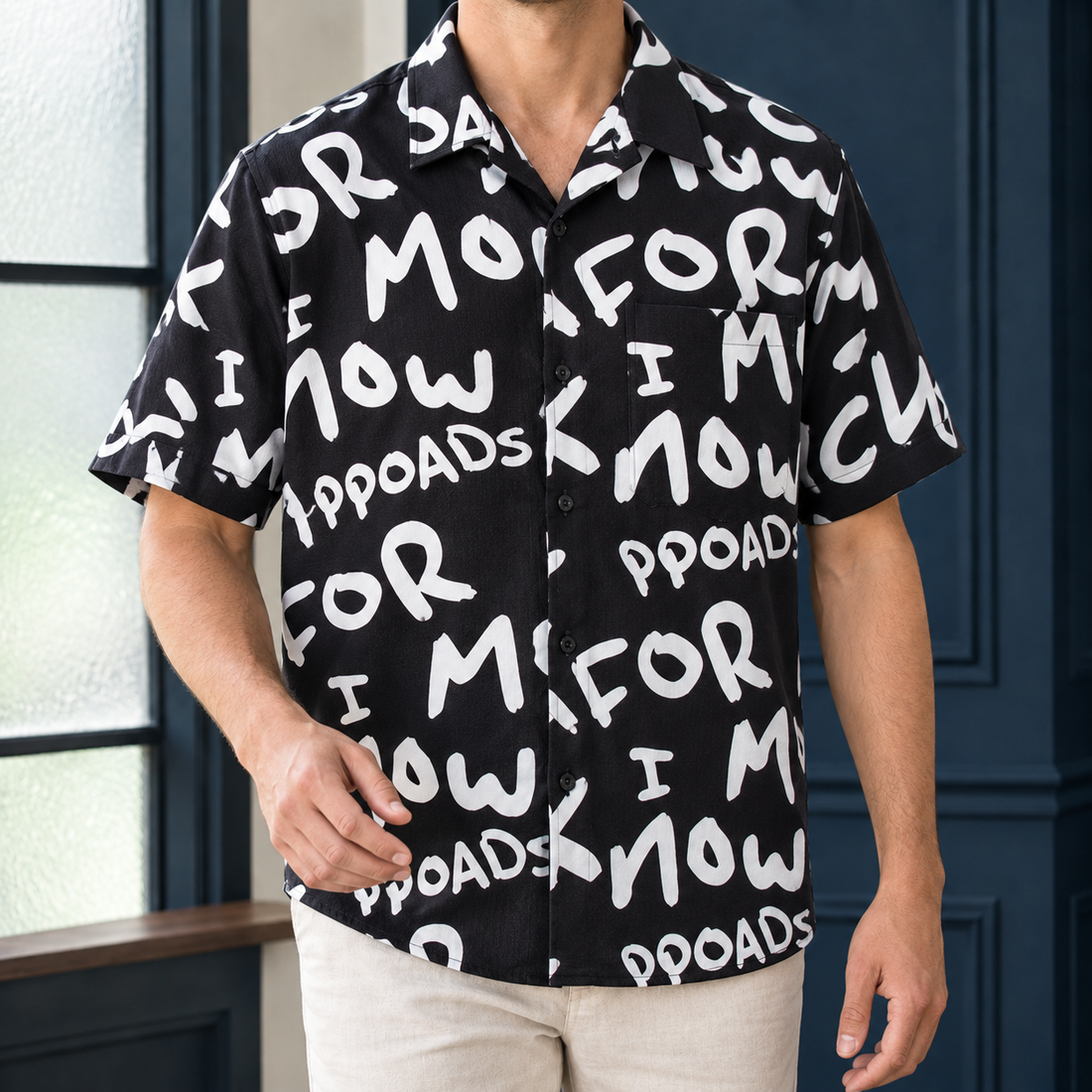 Hudson Relaxed Shirt - Black