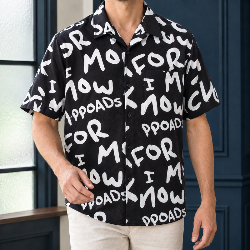 Hudson Relaxed Shirt - Black