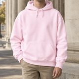 Mathias Drawstring Hoodie - Light Pink