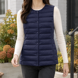 Isabeau-Pearl Cashmere Vest - As Pictured