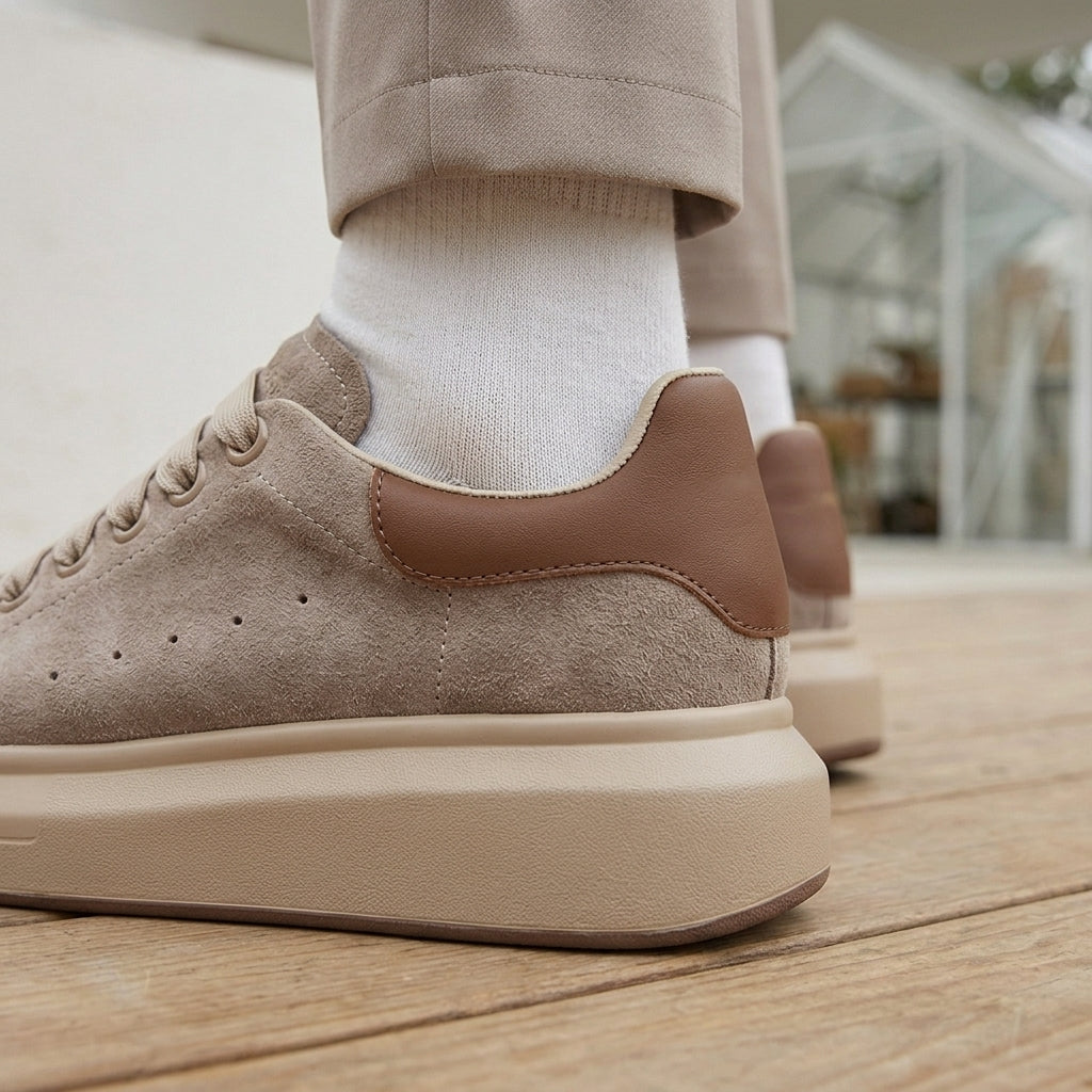 Verona Platform Sneakers - Lead Product Detail