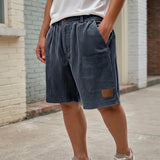 Dorian Relaxed Shorts - Navy Blue