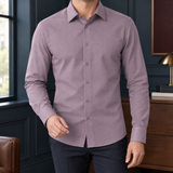 Marco Fitted Shirt - Dusty Mauve