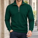 Blake Half-Zip Sweatshirt - Dark Green