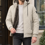 Dorian Quilted Jacket - Khaki