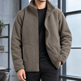 Vaughn Fleece Lined Jacket - Light Brown