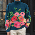 Teal Floral