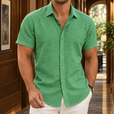 Andreas Relaxed Shirt - Emerald Green
