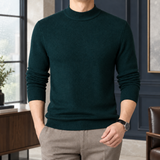 Wyatt Mock Neck Sweater - Green