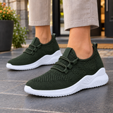 Lucca-Como Knit Sneakers - Dark Green