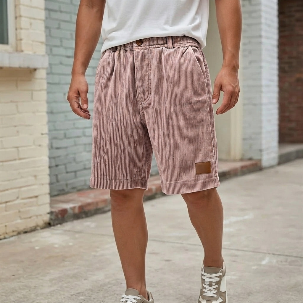 Dorian Relaxed Shorts - Lotus Color