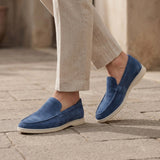 Vittorio Suede Loafers - Deep Blue