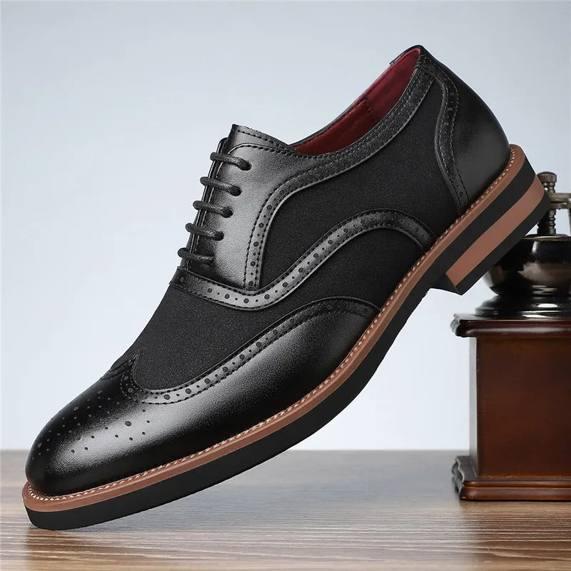Regent Two-Tone Brogue Oxfords
