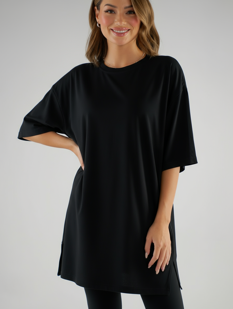 SereneSoft Oversized Sleep Tee