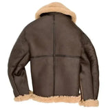 Valentino Sherpa-Lined Aviator Jacket