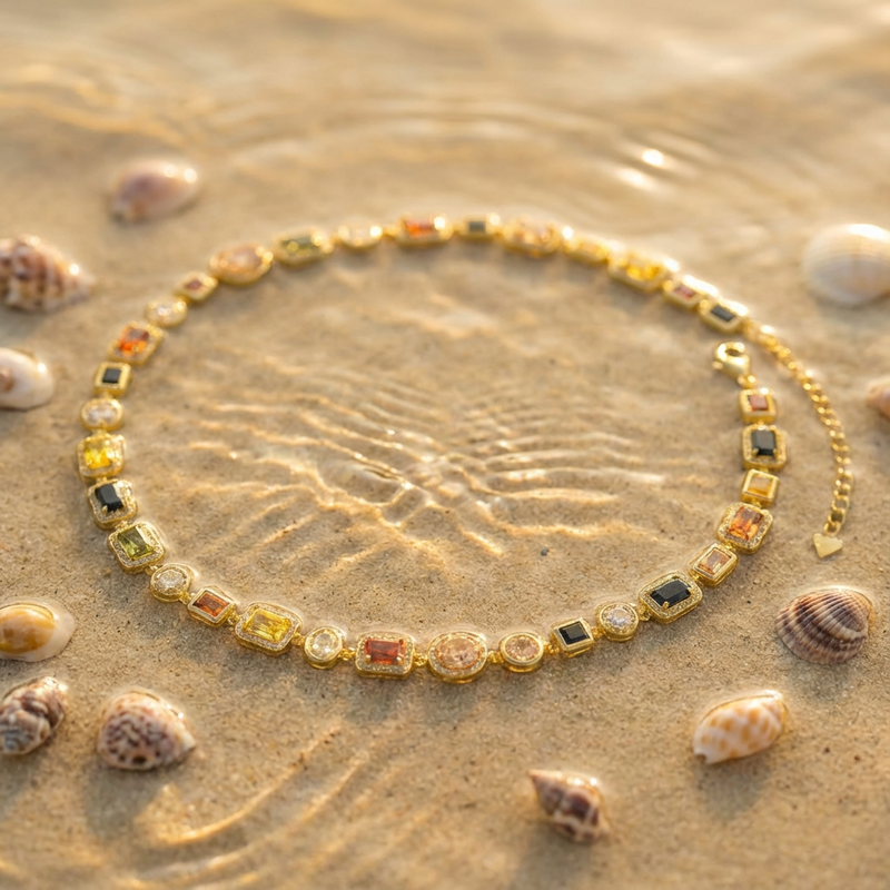Everley Gemstone Necklace