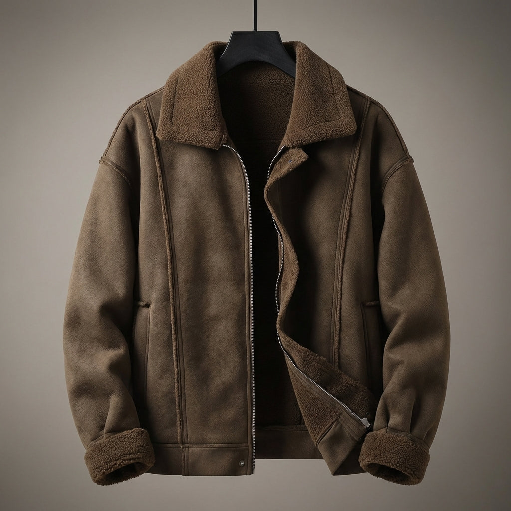 Old Money Aviator Jacket