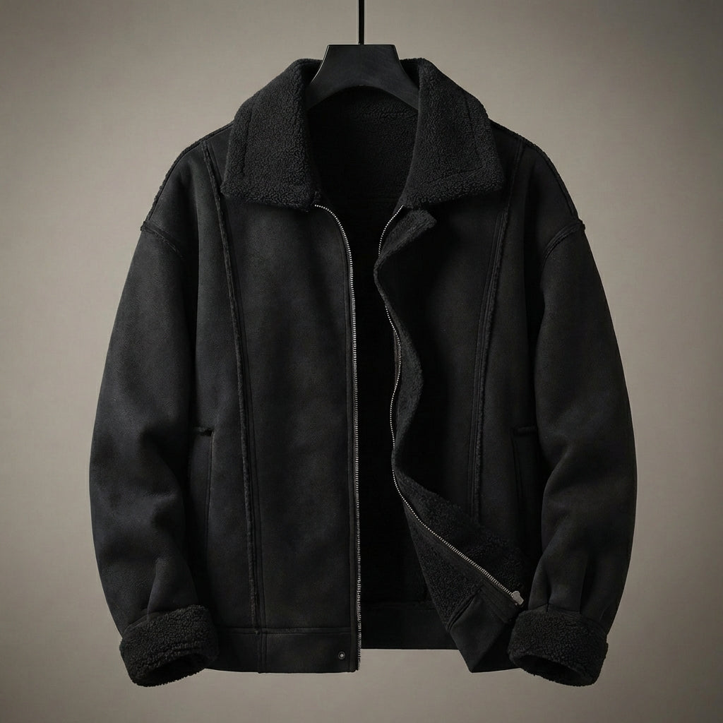 Old Money Aviator Jacket