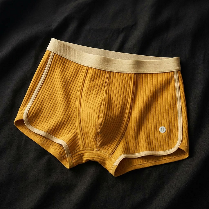 Mason Organic Cotton Boxer Briefs - Yellow