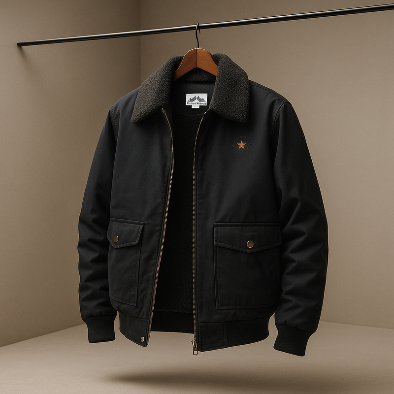 Kingswell Shearling Collar Jacket