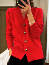 Women's Warm Wool Cardigan