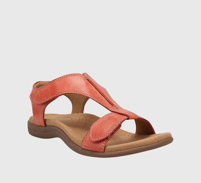 Women's Support Comfort Sandals - Leather Look