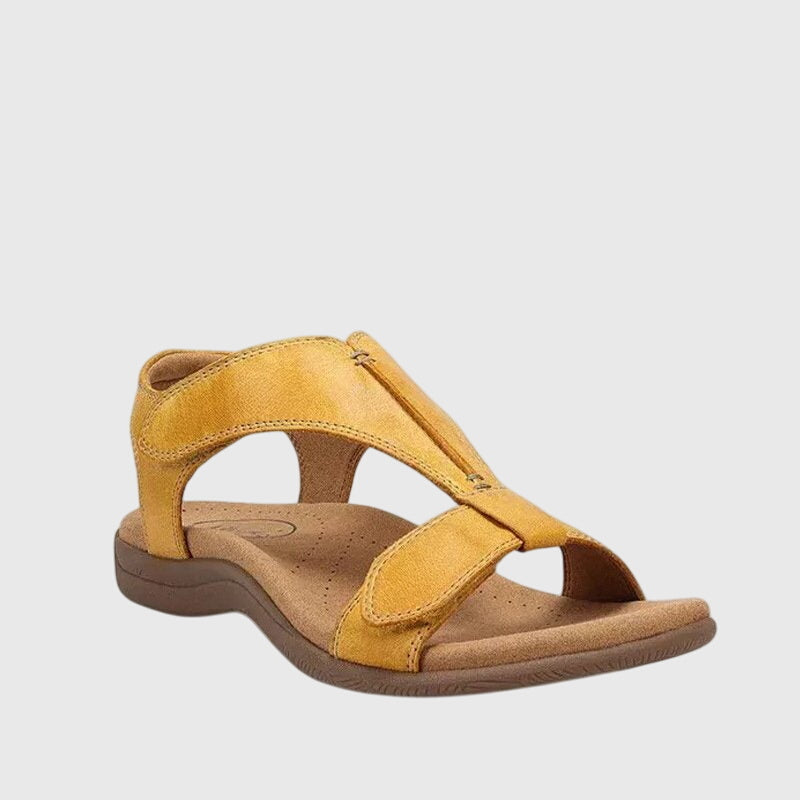 Women's Support Comfort Sandals - Leather Look