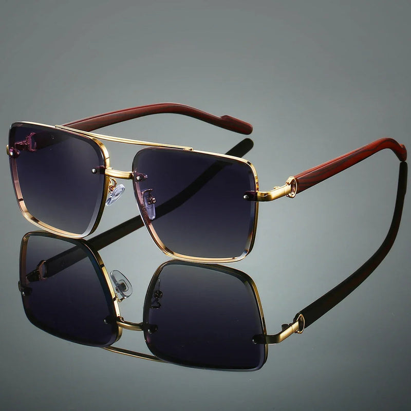 Lennox Goldwood Aviator Sunglasses