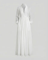 Women’s Lightweight Button Front Maxi Shirt Dress – Relaxed Flowy Silhouette